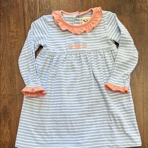 The Oaks Apparel Striped Long Sleeve Present Dress